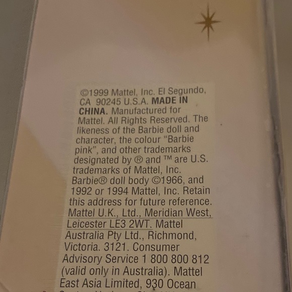 1999 Angelic Inspirations Barbie-NEW IN BOX - Picture 5 of 5